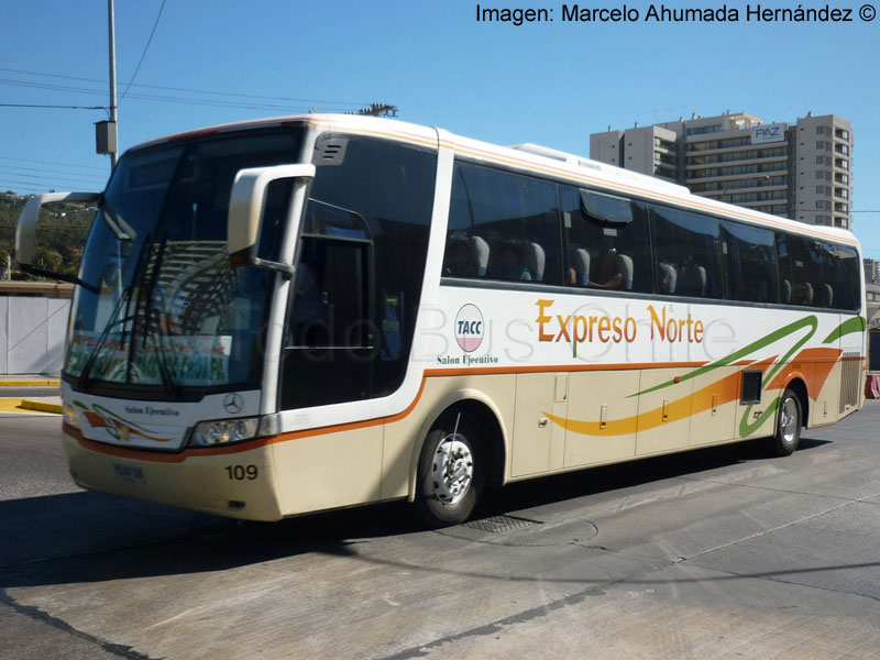 Busscar Vissta Buss LO / Mercedes Benz O-400RSE / TACC Vía Choapa