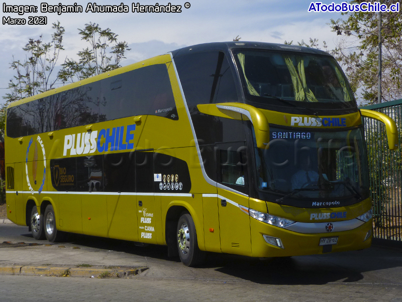 Marcopolo Paradiso G7 1800DD / Scania K-400B eev5 / Pluss Chile