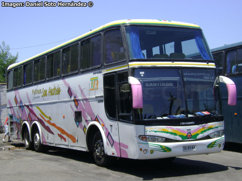 Marcopolo Paradiso GV 1450LD / Mercedes Benz O-400RSD / TSA Pullman San Andrés