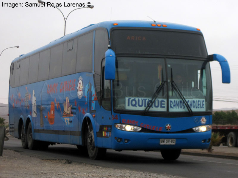 Marcopolo Paradiso G6 1200 / Mercedes Benz O-500RSD-2436 / Ramos Cholele