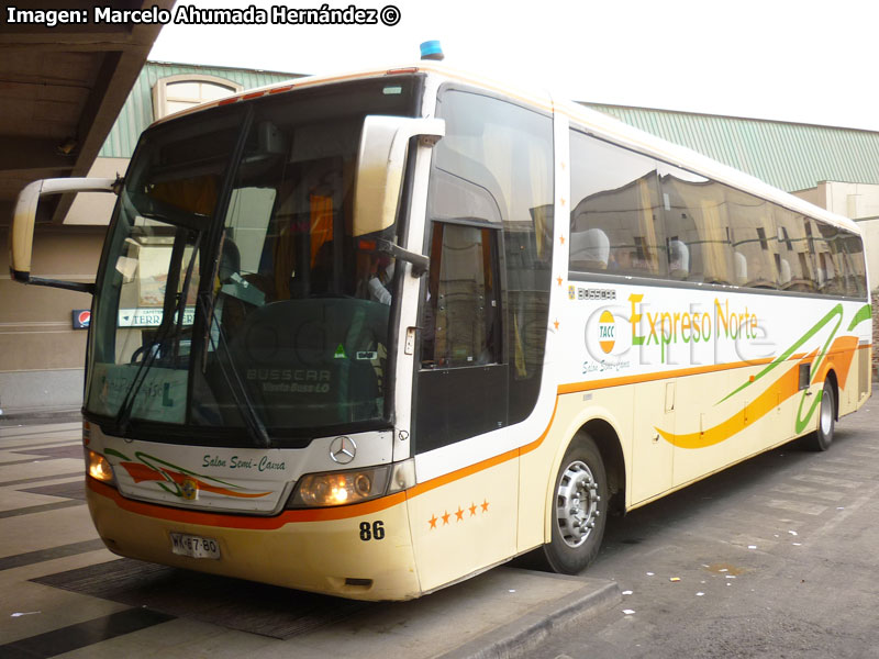 Busscar Vissta Buss LO / Mercedes Benz O-400RSE / TACC Vía Choapa