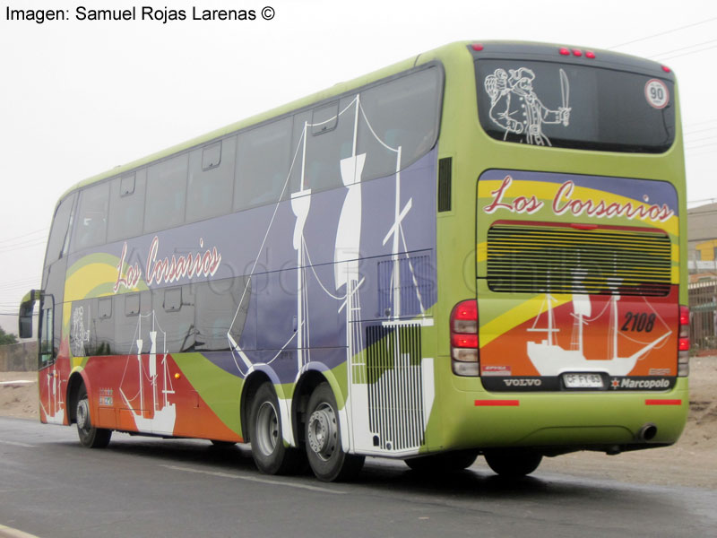 Marcopolo Paradiso G6 1800DD / Volvo B-12R / Los Corsarios (Auxiliar Pullman Bus)