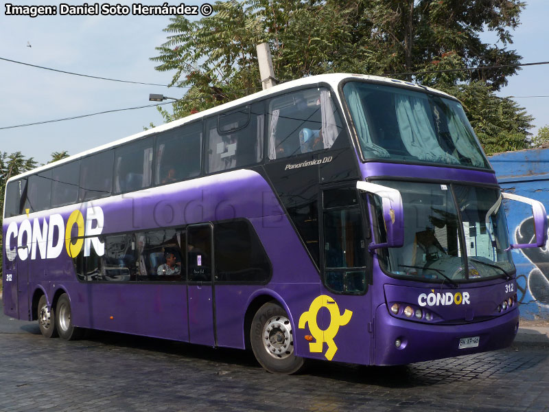 Busscar Panorâmico DD / Mercedes Benz O-500RSD-2442 / Cóndor Bus