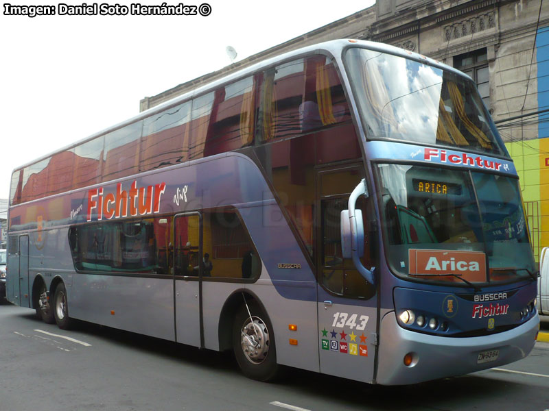 Busscar Panorâmico DD / Volvo B-12R / Pullman Fichtur