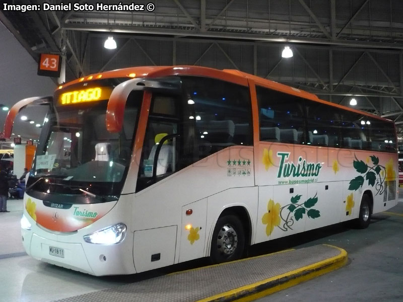 Irizar Century III 3.70 / Mercedes Benz O-500R-1830 / Buses Madrid (Auxiliar Covalle Bus)
