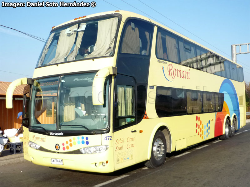 Marcopolo Paradiso G6 1800DD / Scania K-420 / Romani