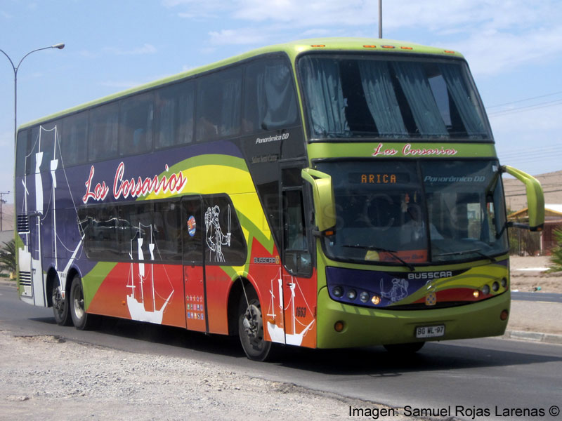 Busscar Panorâmico DD / Mercedes Benz O-500RSD-2036 / Los Corsarios (Auxiliar Pullman Bus)