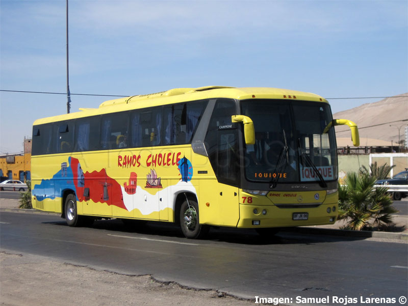 Comil Campione Vision 3.45 / Mercedes Benz O-500RS-1636 / Ramos Cholele