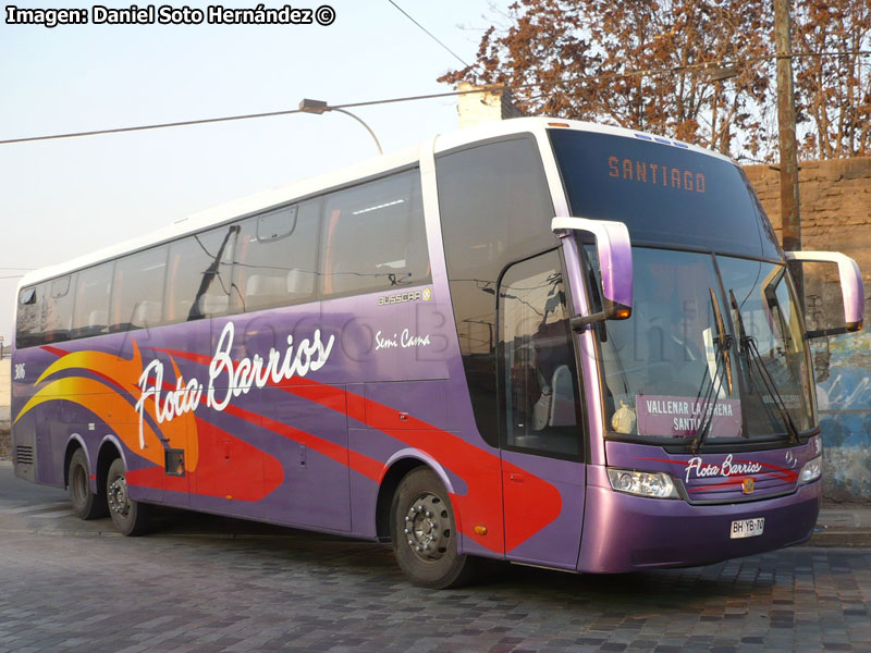 Busscar Jum Buss 380 / Mercedes Benz O-500RS-1836 / Flota Barrios