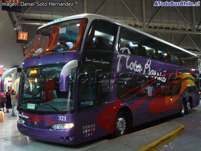 Marcopolo Paradiso G6 1800DD / Scania K-124IB / Flota Barrios