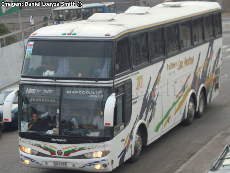 Marcopolo Paradiso GV 1450LD / Mercedes Benz O-400RSD / TSA Pullman San Andrés