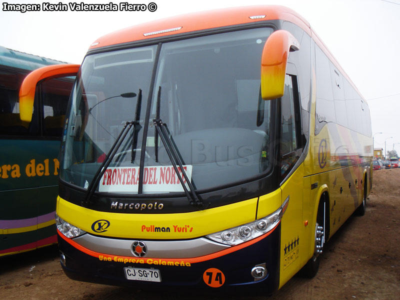 Marcopolo Paradiso G7 1050 / Mercedes Benz O-500RS-1836 / Pullman Yuri´s (Auxiliar Frontera del Norte)