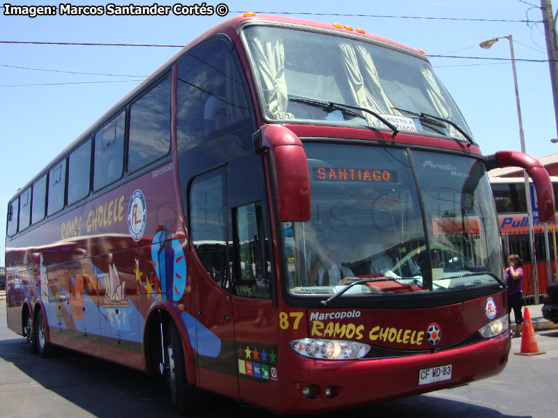 Marcopolo Paradiso G6 1550LD / Mercedes Benz O-500RSD-2442 / Ramos Cholele