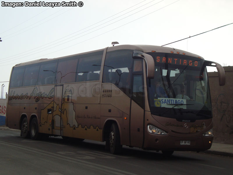 Irizar Century III 3.90 / Mercedes Benz O-500RSD-2442 / Línea Azul