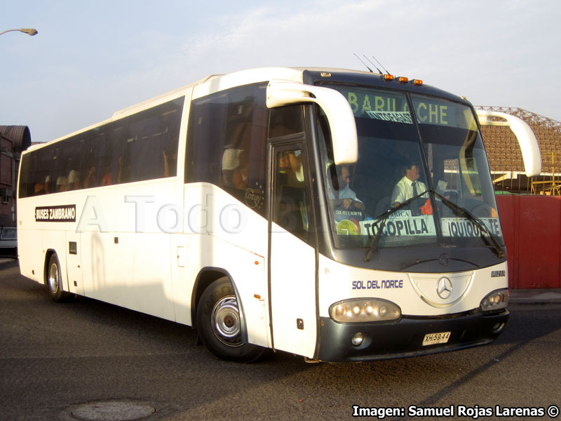 Irizar Century II 3.70 / Mercedes Benz O-400RSE / Sol del Norte - Zambrano