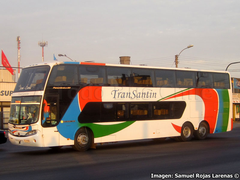 Busscar Panorâmico DD / Volvo B-12R / TranSantin (Auxiliar Buses Norte Grande)