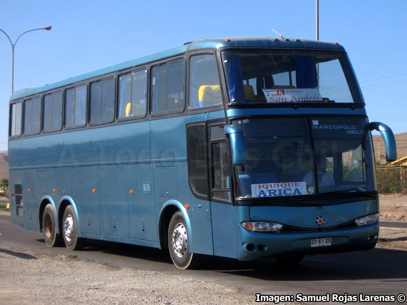 Marcopolo Paradiso GV 1450LD / Mercedes Benz O-400RSD / TSA Pullman San Andrés