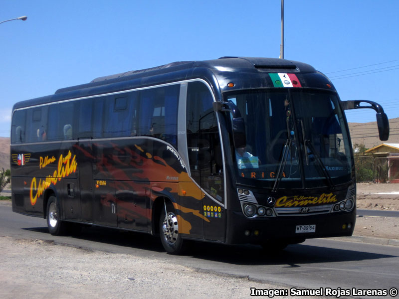 Maxibus Lince 3.45 / Mercedes Benz O-500RS-1636 / Pullman Carmelita