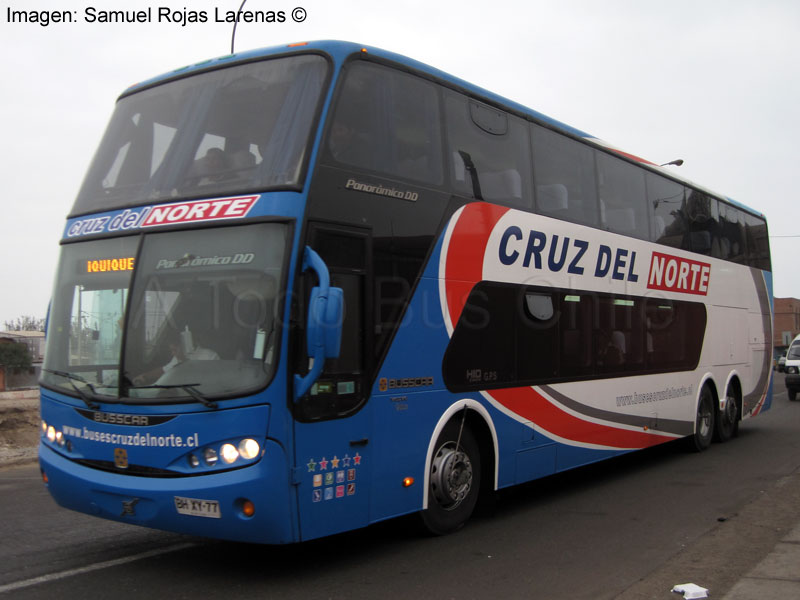 Busscar Panorâmico DD / Volvo B-12R / Cruz del Norte