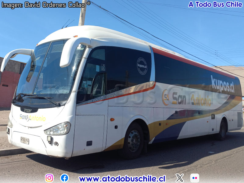 Irizar i6 3.70 / Mercedes Benz O-500RS-1836 BlueTec5 / Origen San Antonio