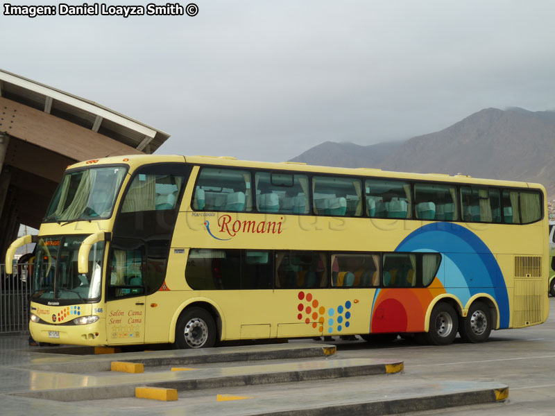 Marcopolo Paradiso G6 1800DD / Scania K-420 / Romani