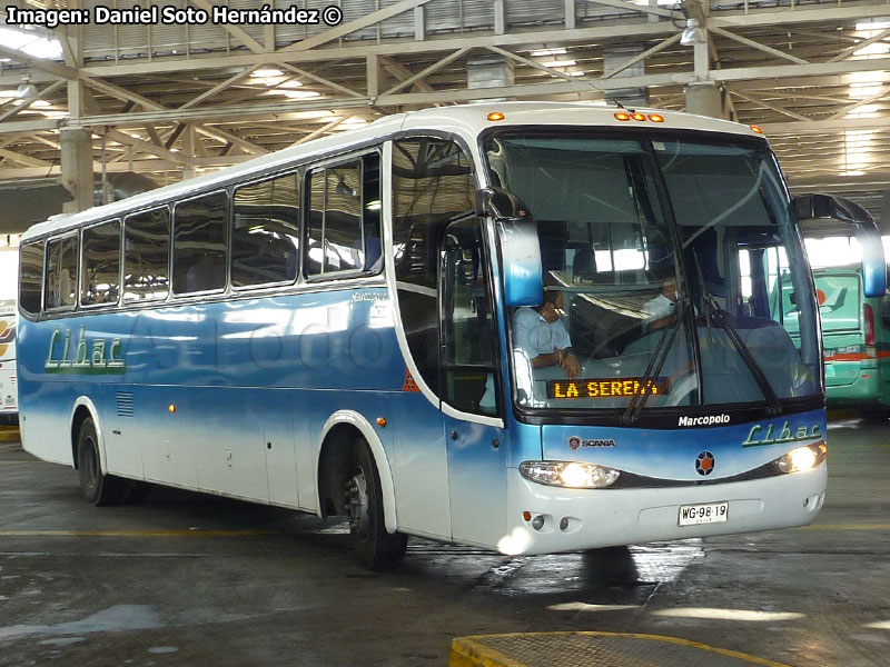 Marcopolo Viaggio G6 1050 / Scania K-340 / LIBAC - Línea de Buses Atacama Coquimbo