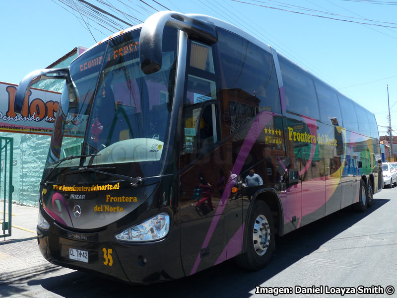 Irizar Century III 3.90 / Mercedes Benz O-500RSD-2442 / Frontera del Norte