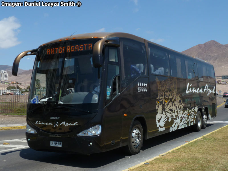 Irizar Century III 3.90 / Mercedes Benz O-500RSD-2442 / Línea Azul