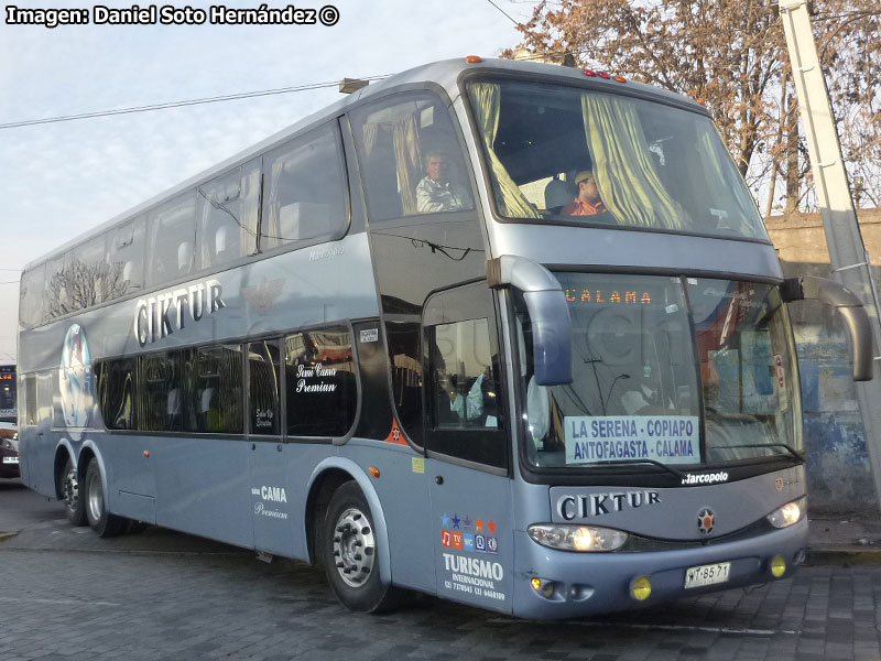 Marcopolo Paradiso G6 1800DD / Scania K-420 / Ciktur