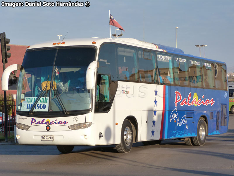 Marcopolo Andare Class 1000 / Mercedes Benz O-500R-1830 / Buses Palacios