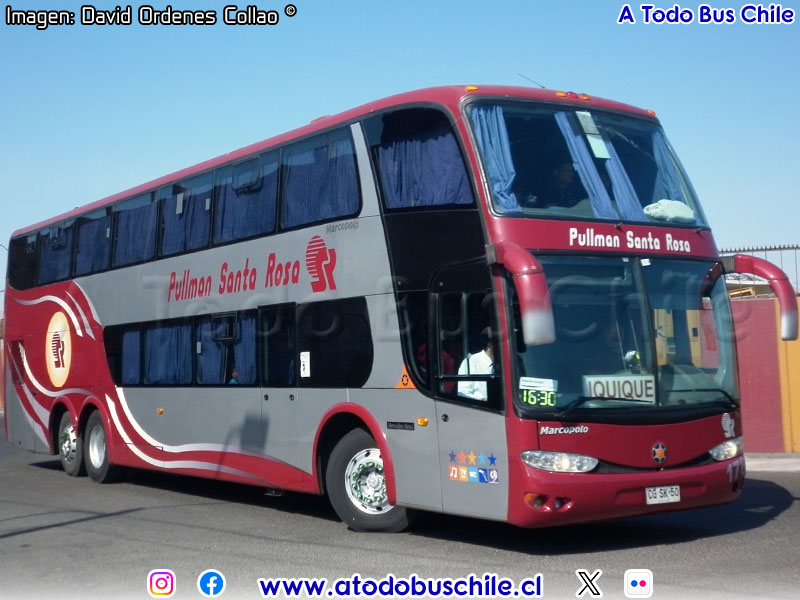 Marcopolo Paradiso G6 1800DD / Mercedes Benz O-500RSD-2442 / Pullman Santa Rosa