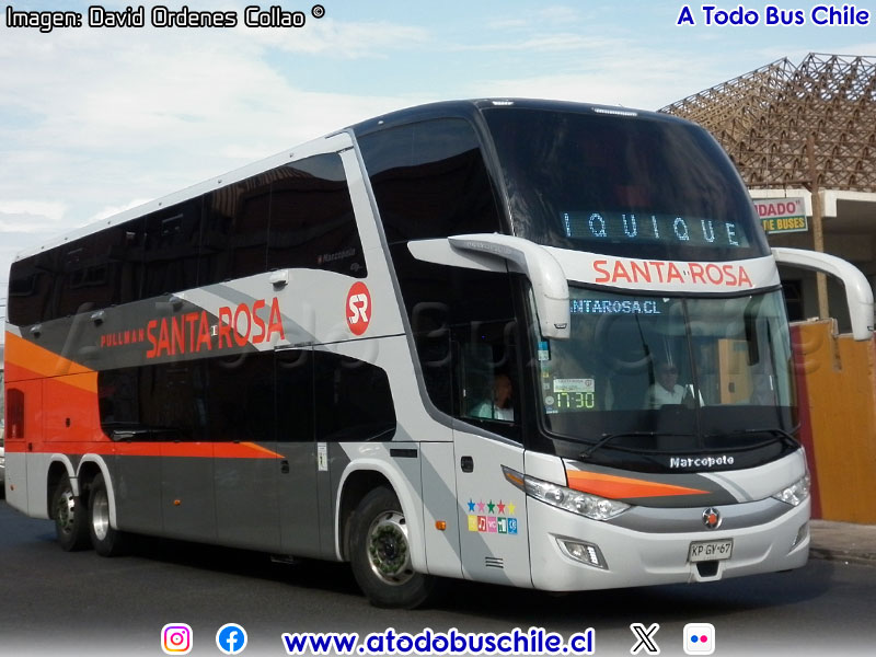 Marcopolo Paradiso G7 1800DD / Mercedes Benz O-500RSD-2441 BlueTec5 / Pullman Santa Rosa