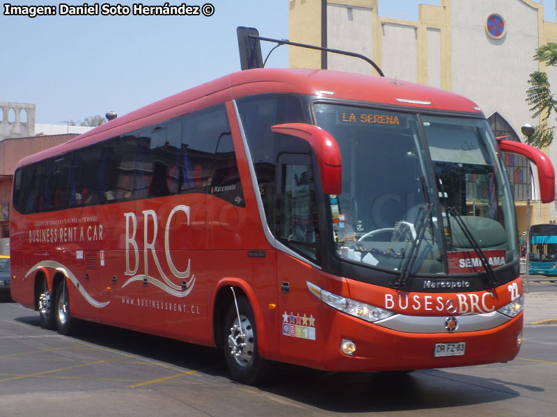 Marcopolo Paradiso G7 1200 / Mercedes Benz O-500RSD-2442 / Buses BRC