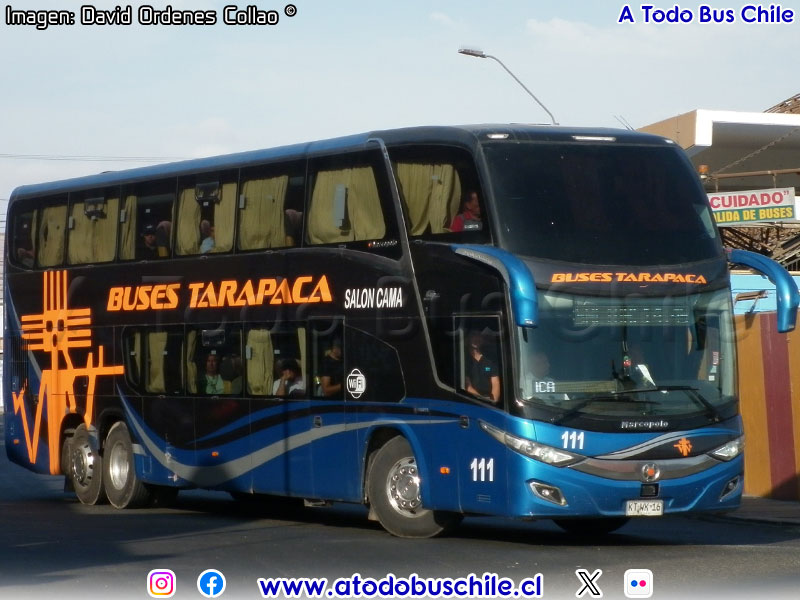 Marcopolo Paradiso New G7 1800DD / Scania K-400B eev5 / Buses Tarapacá