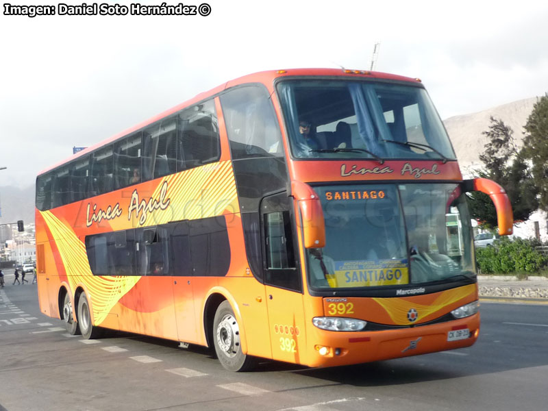 Marcopolo Paradiso G6 1800DD / Volvo B-12R / Línea Azul