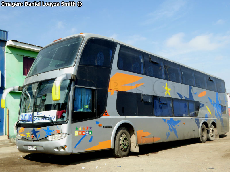 Marcopolo Paradiso G6 1800DD / Mercedes Benz O-500RSD-2442 / Buses Pacheco (Auxiliar TSA Pullman San Andrés)