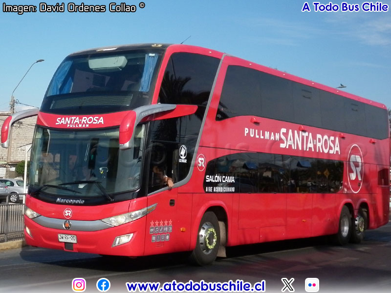 Marcopolo Paradiso G7 1800DD / Scania K-400B eev5 / Pullman Santa Rosa