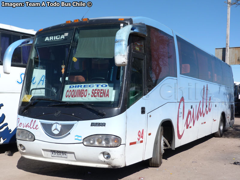 Irizar Century II 3.70 / Mercedes Benz O-400RSE / Covalle Bus