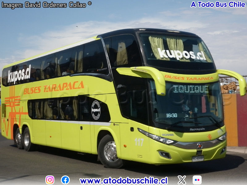 Marcopolo Paradiso New G7 1800DD / Scania K-400B eev5 / Buses Tarapacá