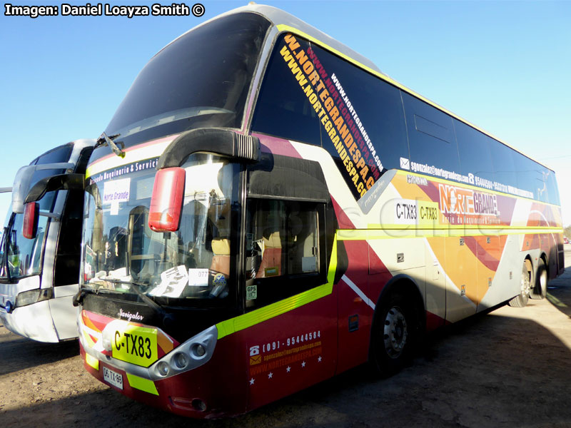 Zhong Tong Navigator LCK6137H Half Deck / Transportes Norte Grande  (Auxiliar Buses Norte Grande Zarzuri)