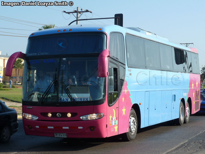 Comil Campione 3.65 / Scania K-124IB / TSA Pullman San Andrés