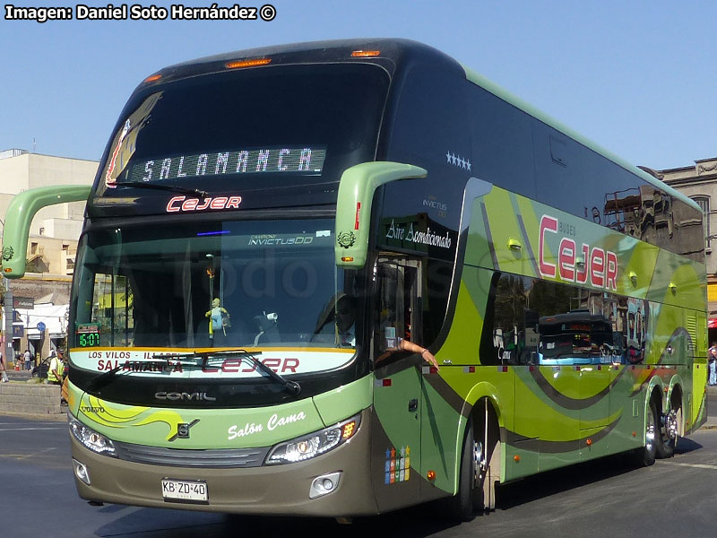 Comil Campione Invictus DD / Volvo B-420R Euro5 / Buses CEJER