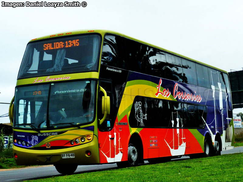 Busscar Panorâmico DD / Volvo B-12R / Los Corsarios