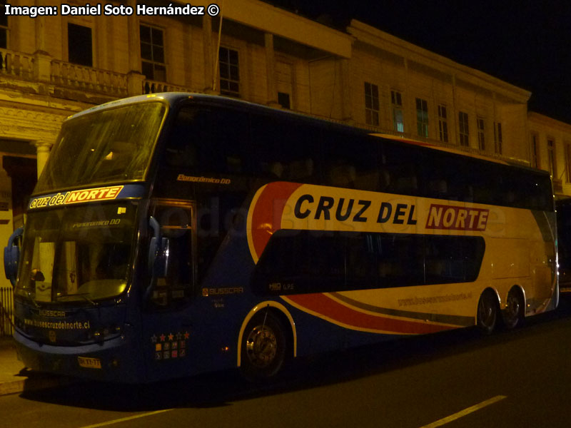 Busscar Panorâmico DD / Volvo B-12R / Cruz del Norte