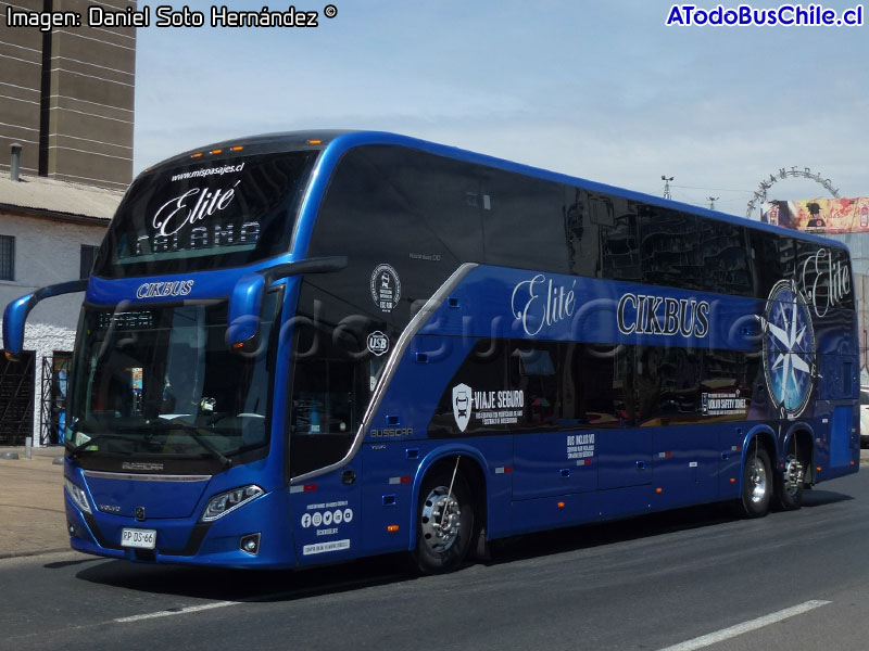 Busscar Vissta Buss DD / Volvo B-450R Euro5 / CikBus Élite