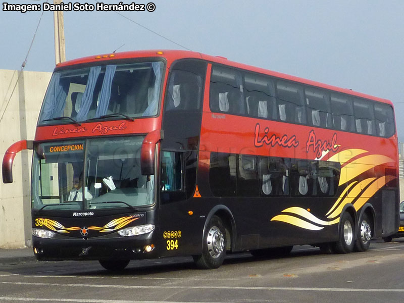 Marcopolo Paradiso G6 1800DD / Volvo B-12R / Línea Azul