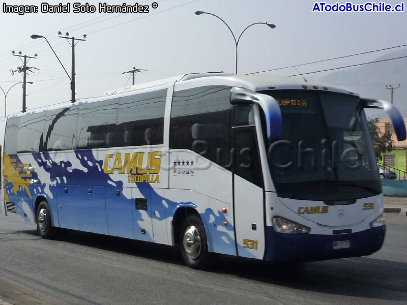 Irizar Century III 3.70 / Mercedes Benz O-500RS-1636 / Camus Tocopilla