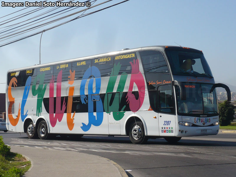 Marcopolo Paradiso G6 1800DD / Scania K-420B / Elqui Bus