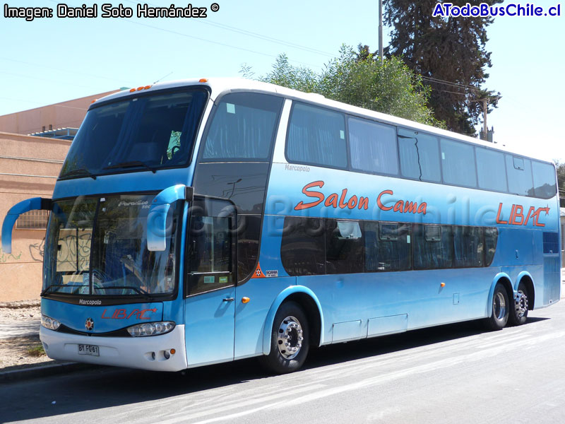 Marcopolo Paradiso G6 1800DD / Scania K-420 / LIBAC - Línea de Buses Atacama Coquimbo