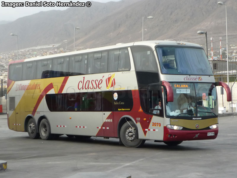 Marcopolo Paradiso G6 1800DD / Volvo B-12R / Los Conquistadores del Sur (Auxiliar Pullman Bus)